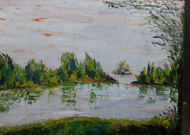 Original Impressionism Landscape Paintings by Art Esmeralda Gallery