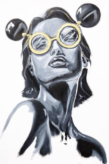 Print of Fine Art Pop Culture/Celebrity Paintings by Laura Isaza