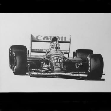 Nigel Mansell drawing thumb