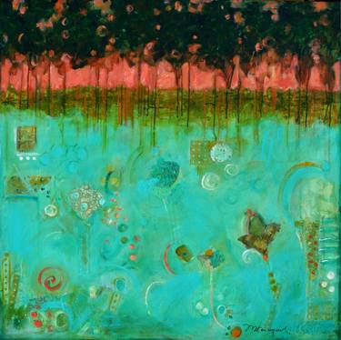 Original Abstract Paintings by Nancy Stanchfield