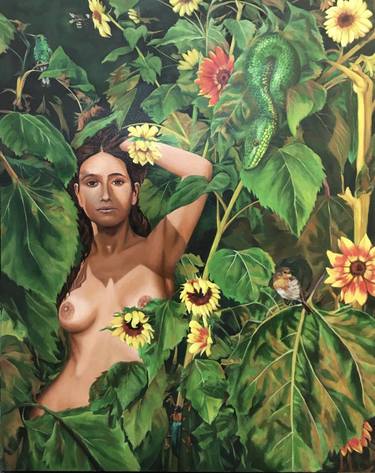 Print of Figurative Nature Paintings by Rommel Rivadeneira