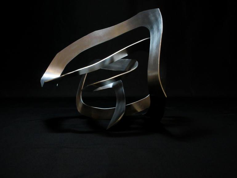 Original Fine Art Abstract Sculpture by Peter Moelsted