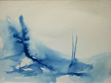 Print of Abstract Expressionism Water Paintings by Federico Levenfeld - dealer