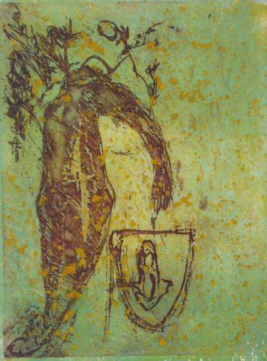 Print of Abstract Expressionism Love Printmaking by Federico Levenfeld - dealer