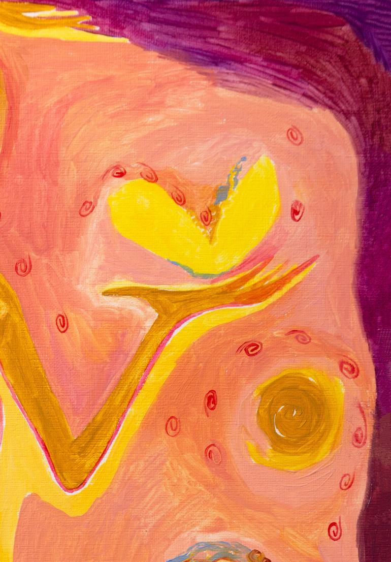Original Abstract Expressionism Abstract Painting by Alena  Mana