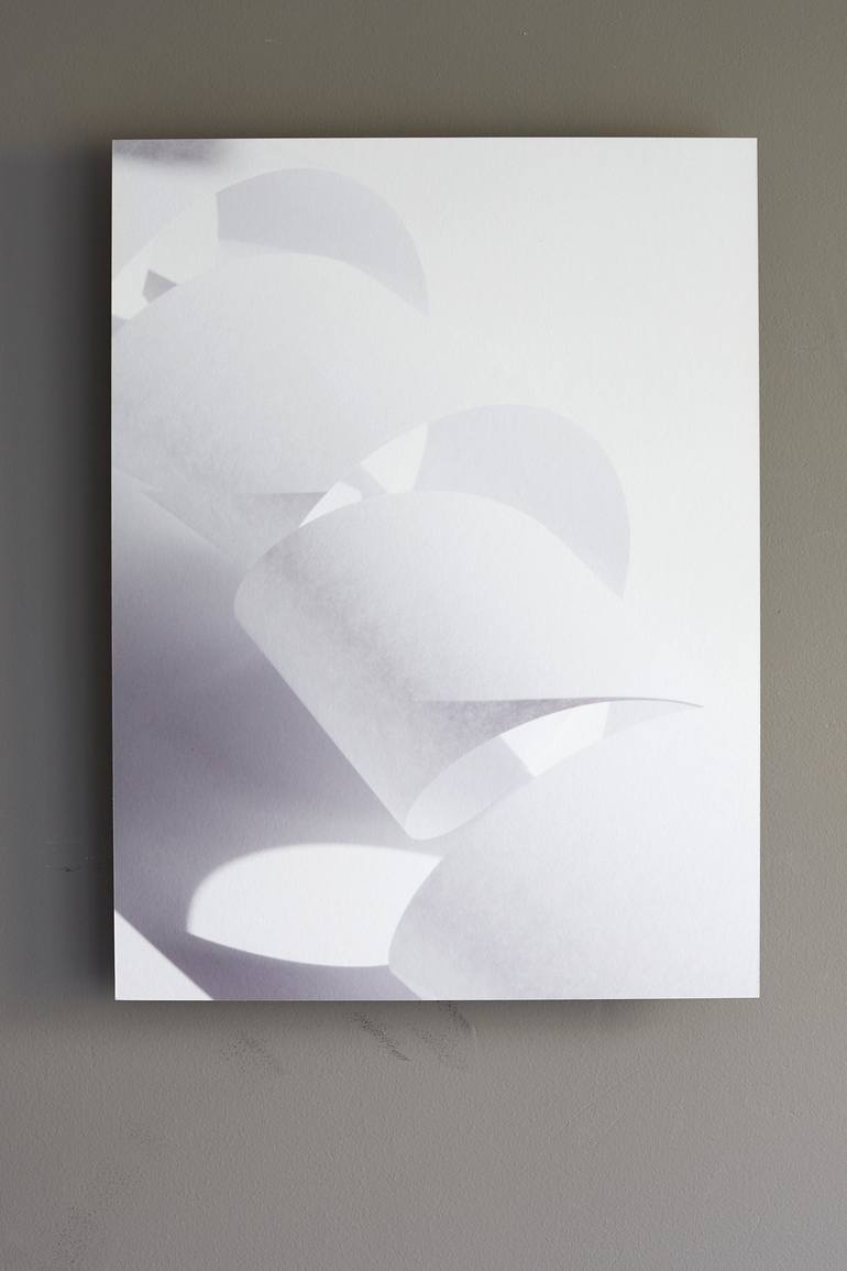Original White Abstract Photography by Marlies Hofstede