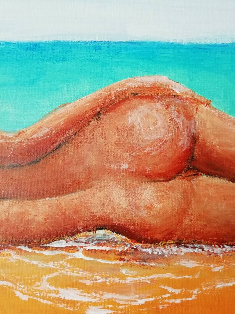 Original Nude Painting by Pepe Villan