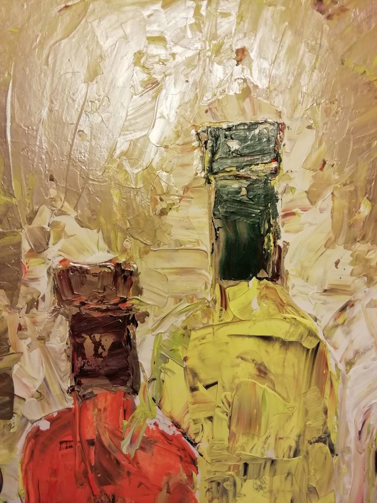 Original Abstract Food & Drink Painting by Pepe Villan