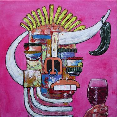Print of Figurative Food & Drink Paintings by Pepe Villan