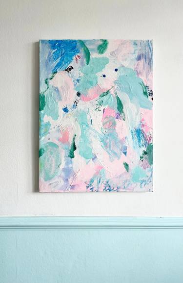 Original Abstract Expressionism Abstract Paintings by Rebecca Newport