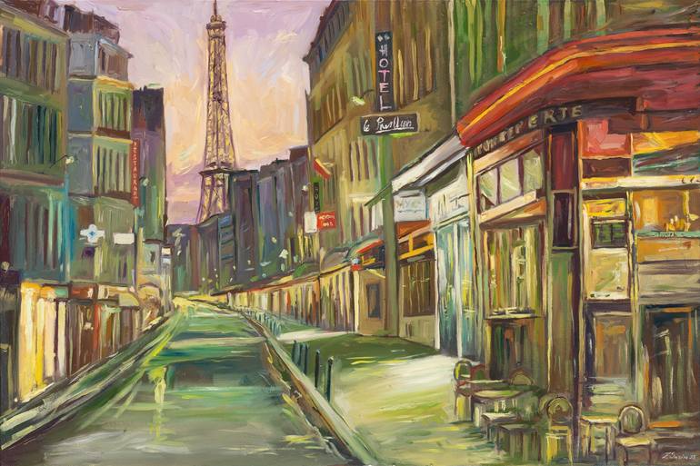 Print of Impressionism Architecture Paintings by Zachary Sasim