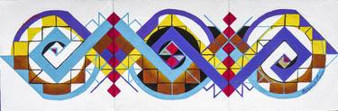 Print of Abstract Geometric Paintings by Favio Caraguay
