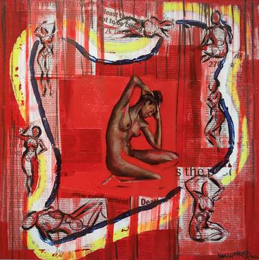 Original Conceptual Nude Paintings by Naman Shroff