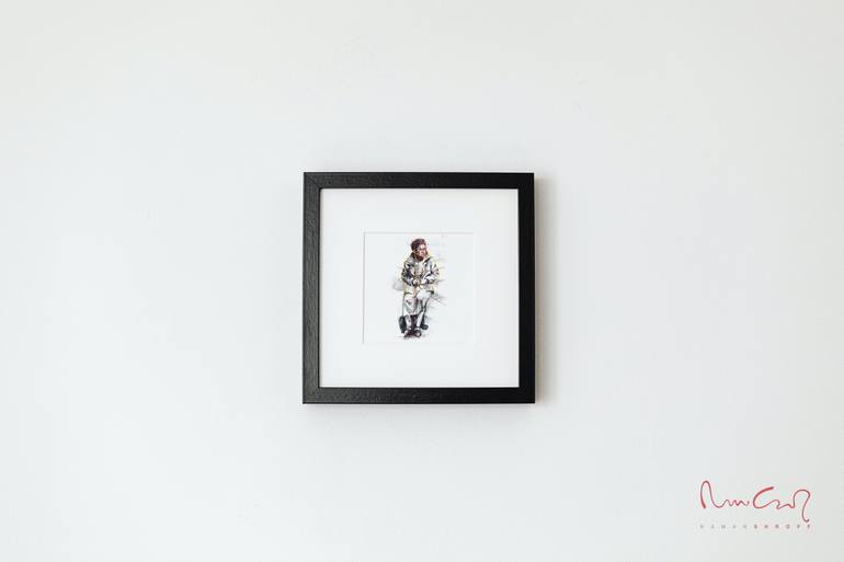 Original Figurative People Drawing by Namman Shroff