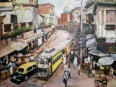 Print of Fine Art Cities Paintings by Naman Shroff