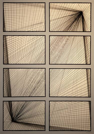 Print of Abstract Geometric Printmaking by Anders Hingel