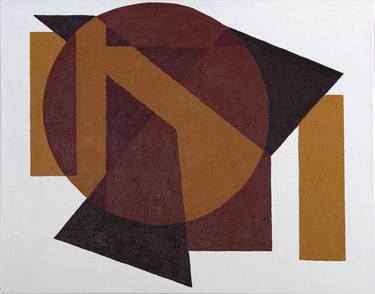 Print of Abstract Geometric Paintings by Anders Hingel