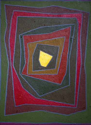 Original Cubism Abstract Printmaking by Anders Hingel