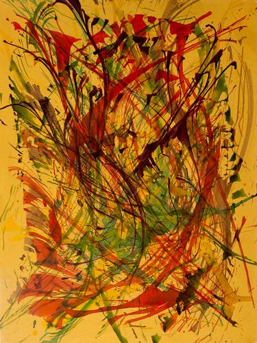 Abstract nature - Yellow - Limited Edition of 20 thumb