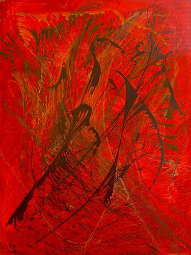 Abstract nature -Red - Limited Edition of 20 thumb