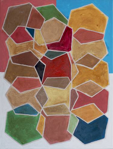 Print of Cubism Abstract Printmaking by Anders Hingel