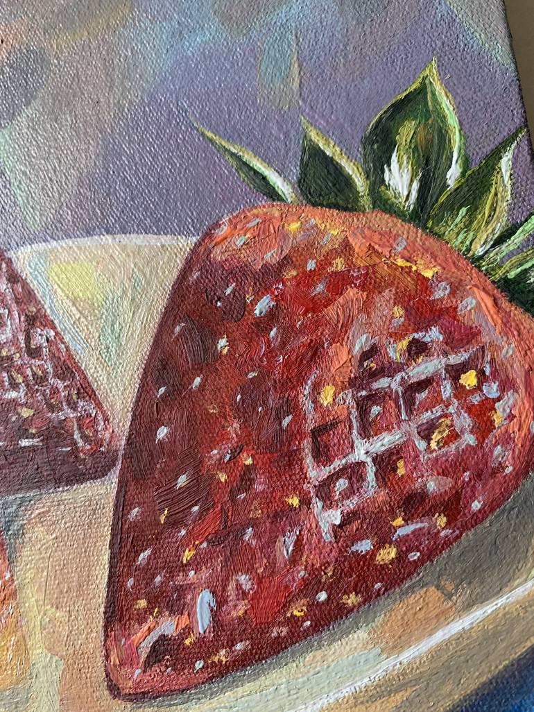 Original Food & Drink Painting by Mahrukh Iftikhar