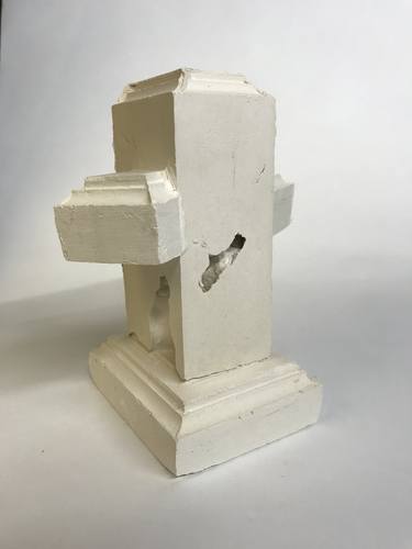 Original Abstract Sculpture by Pablo Angel Lugo Martinez