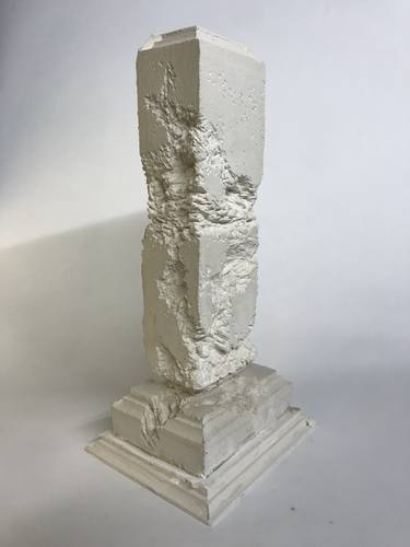 Original Abstract Sculpture by Pablo Angel Lugo Martinez