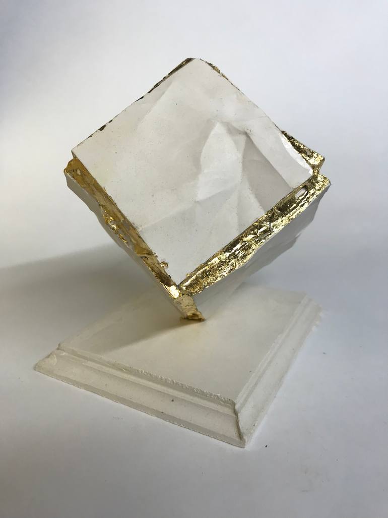Original Conceptual Abstract Sculpture by Pablo Angel Lugo Martinez