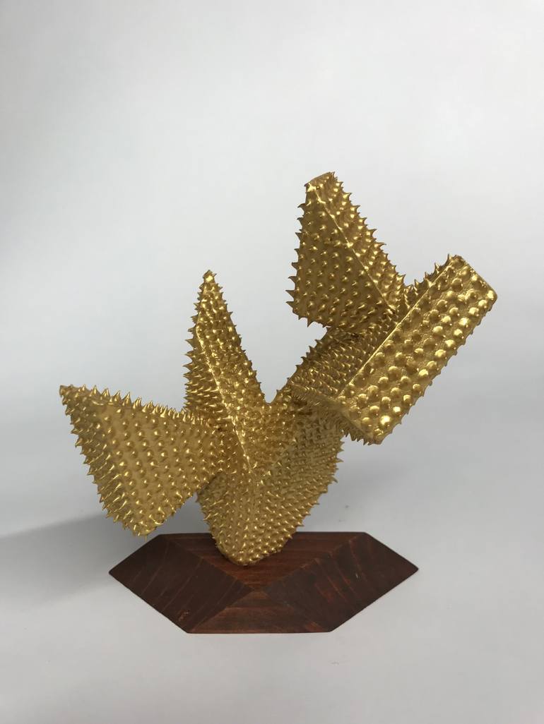 Original Minimalism Botanic Sculpture by Pablo Angel Lugo Martinez