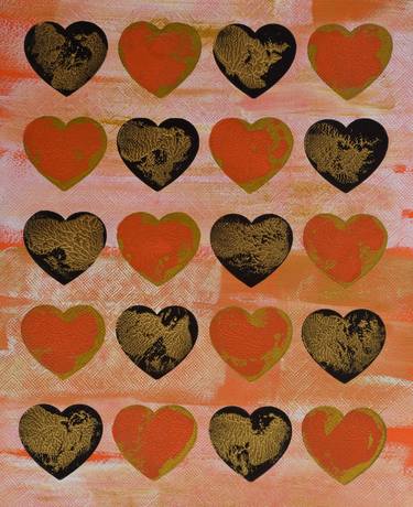 Print of Love Paintings by Malgorzata Wartolowicz