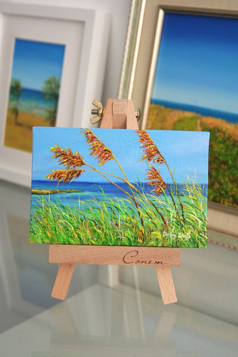 Original Seascape Painting by Dinara Aristo