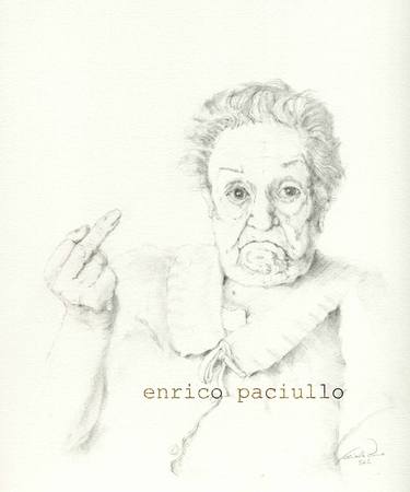 Original Expressionism People Drawings by Enrico Paciullo