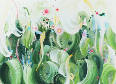 Original Abstract Painting by Jooyeon Nam
