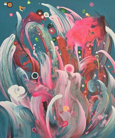 Original Abstract Painting by Jooyeon Nam