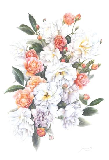 Original Illustration Botanic Paintings by Jooyeon Nam