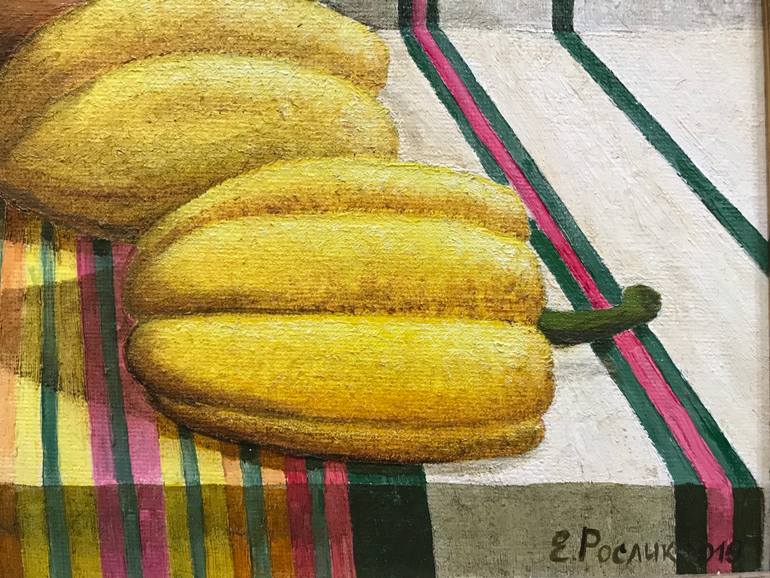 Original Folk Still Life Painting by Evgeniya Roslik