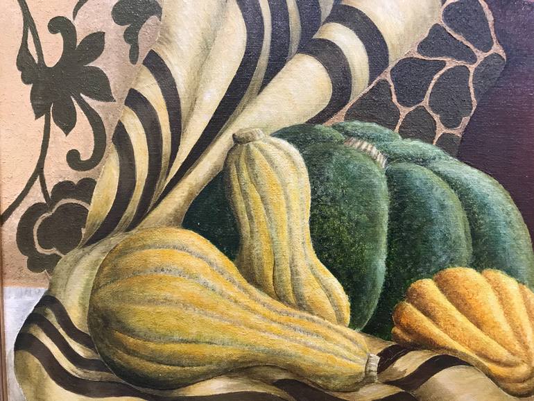 Original Folk Still Life Painting by Evgeniya Roslik