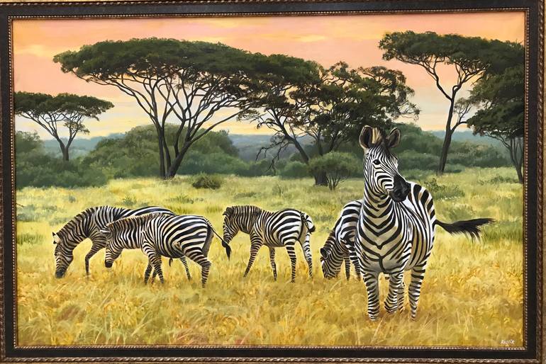 Original Other Animal Painting by Evgeniya Roslik