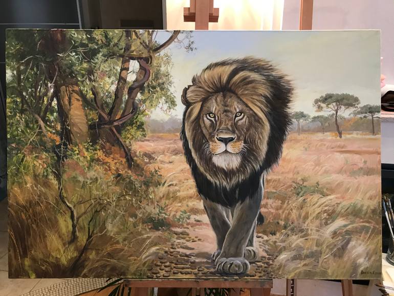 Original Other Animal Painting by Evgeniya Roslik