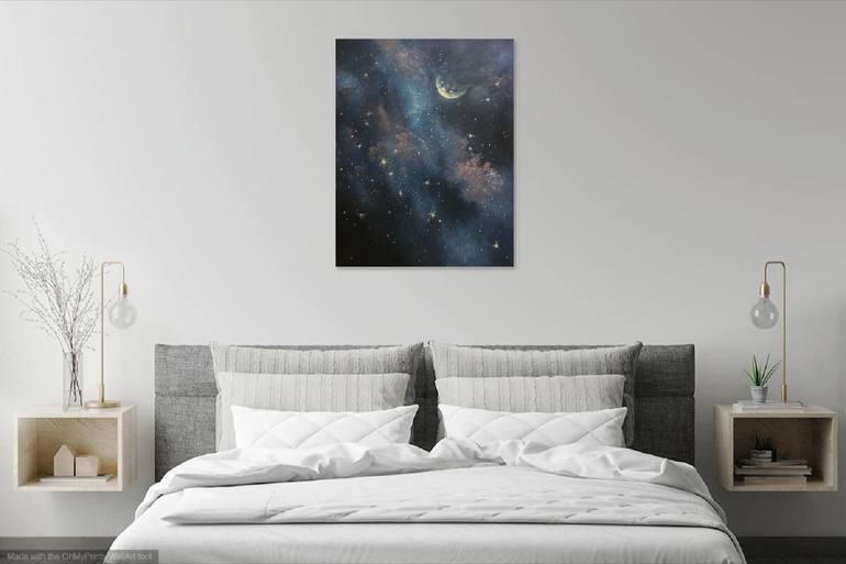 Original Photorealism Nature Painting by Evgeniya Roslik