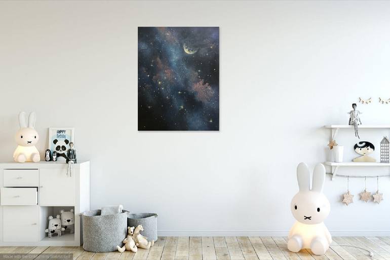 Original Photorealism Nature Painting by Evgeniya Roslik