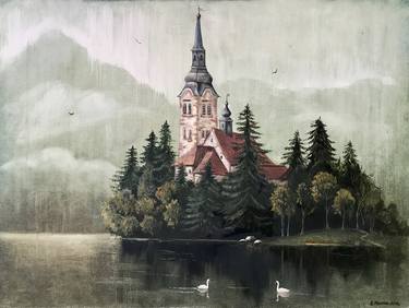 Print of Photorealism Nature Paintings by EVGENIYA ROSLIK