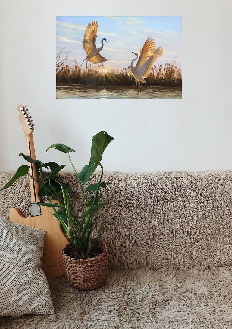 Original Photorealism Animal Painting by Evgeniya Roslik