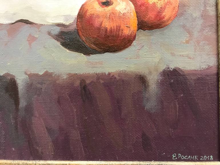 Original Photorealism Still Life Painting by Evgeniya Roslik