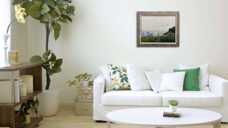 Original Photorealism Nature Painting by Evgeniya Roslik