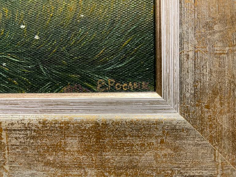 Original Photorealism Nature Painting by Evgeniya Roslik