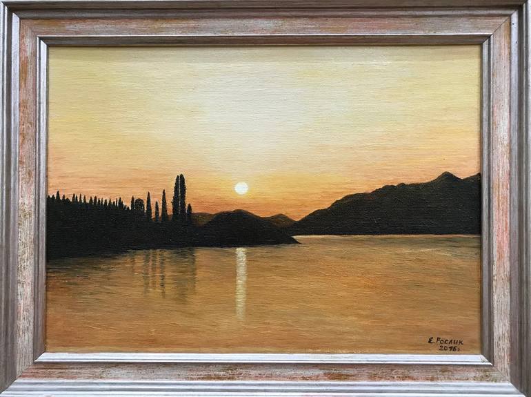 Original Other Seascape Painting by Evgeniya Roslik