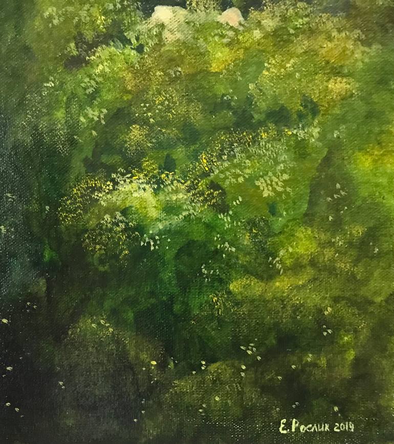 Original Realism Love Painting by Evgeniya Roslik