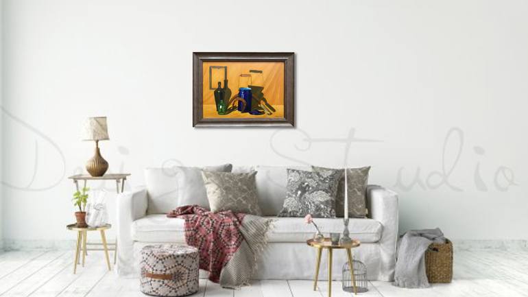 Original Folk Pop Culture/Celebrity Painting by Evgeniya Roslik